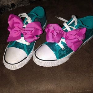 Jojo Siwa sneakers size 4 worn once.